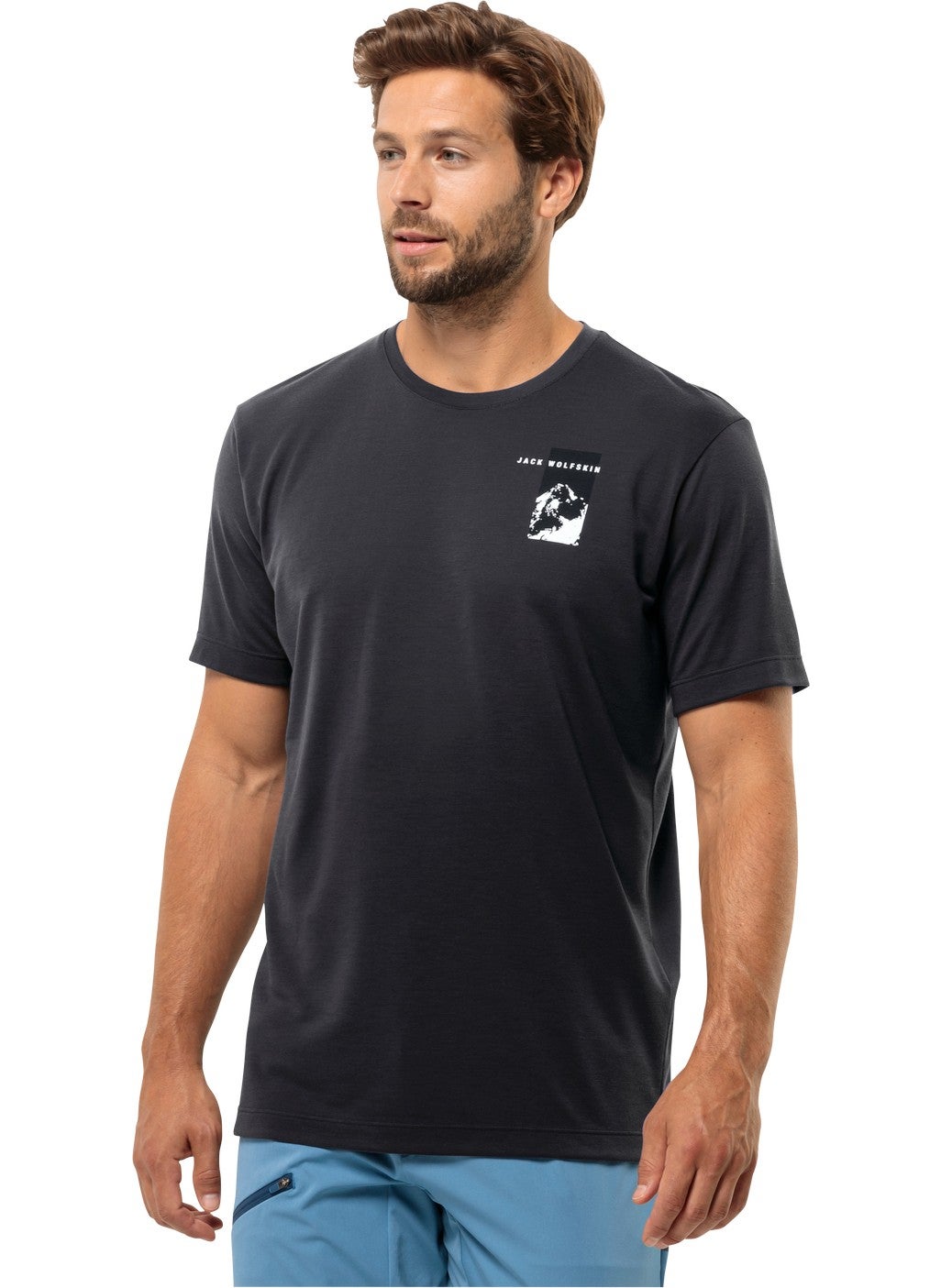 Vonnan S/s Graphic T Men's T-Shirt 1809941TR