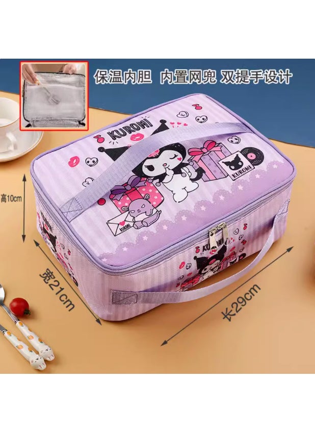 Large Capacity Lunch Bag Insulated Student Bento Box Culomi