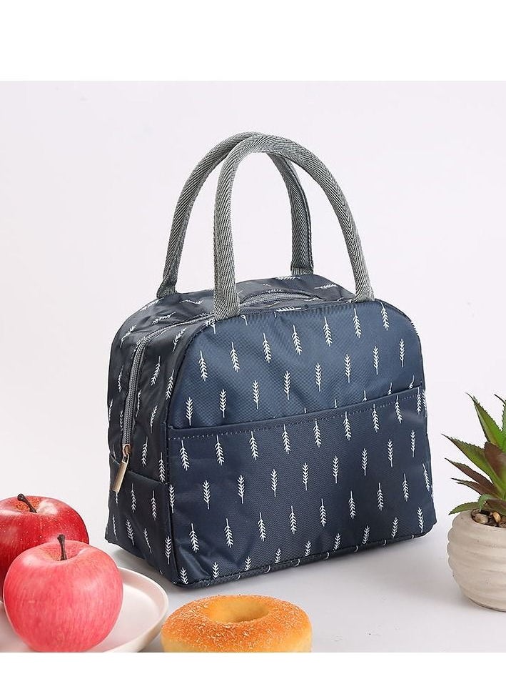 Lunch Bag Tote Insulated with Water-resistant Soft Liner Box for Picnic Boating Beach Fishing Work School Office Reusable Adult Men Women
