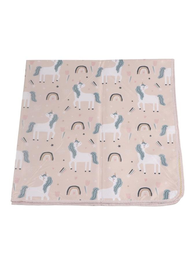 Infant Highchair Floor Mat Multipurpose Portable Waterproof Food Spill Mess Mat for Home Outdoor Picnic
