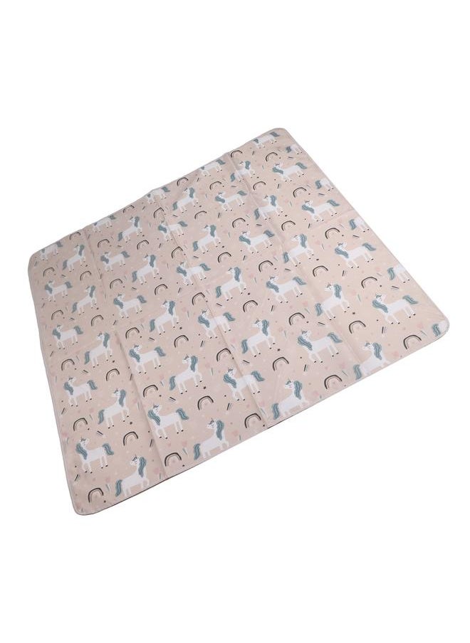 Infant Highchair Floor Mat Multipurpose Portable Waterproof Food Spill Mess Mat for Home Outdoor Picnic