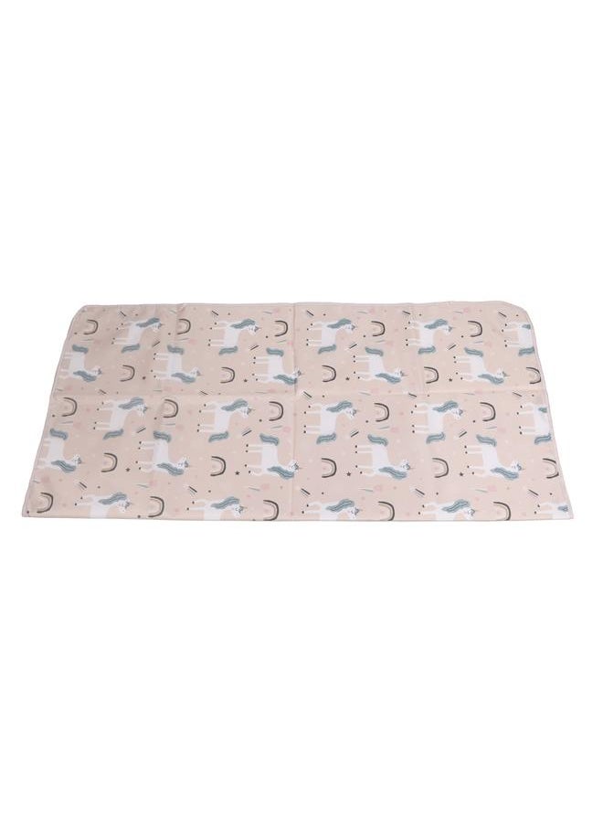 Infant Highchair Floor Mat Multipurpose Portable Waterproof Food Spill Mess Mat for Home Outdoor Picnic