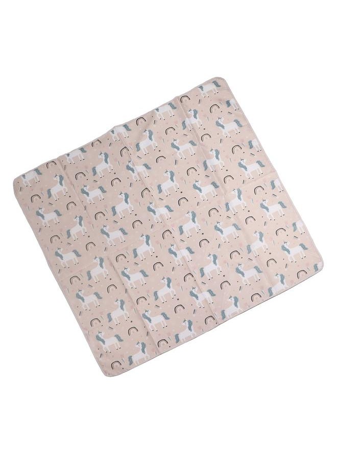 Infant Highchair Floor Mat Multipurpose Portable Waterproof Food Spill Mess Mat for Home Outdoor Picnic