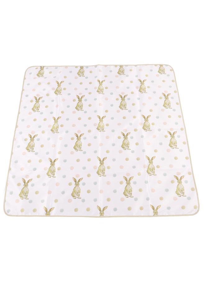 Baby Crawling Play Mat Prevent Slipping Waterproof Cute Animal Pattern High Chair Floor Mat Under High Chair Mat