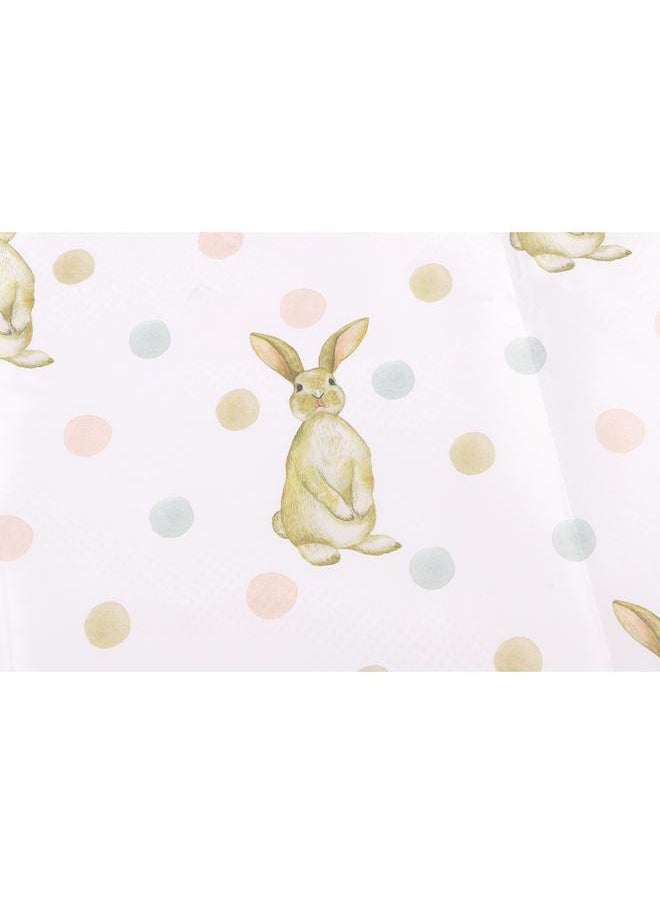 Baby Crawling Play Mat Prevent Slipping Waterproof Cute Animal Pattern High Chair Floor Mat Under High Chair Mat