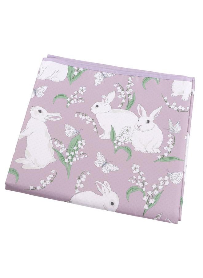Baby Highchair Floor Mat Soft Cute Cartoon Animal Pattern Waterproof Food Spill Mess Mat for Home