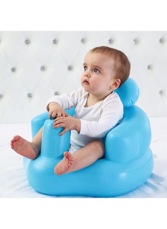 Inflatable Chair for Infant Baby Boys and Girls Blow up Couch for Bathing Feeding Playing Games