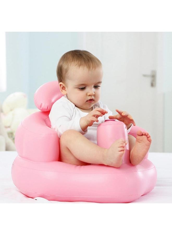 Inflatable Chair for Infant Baby Boys and Girls Blow up Couch for Bathing Feeding Playing Games
