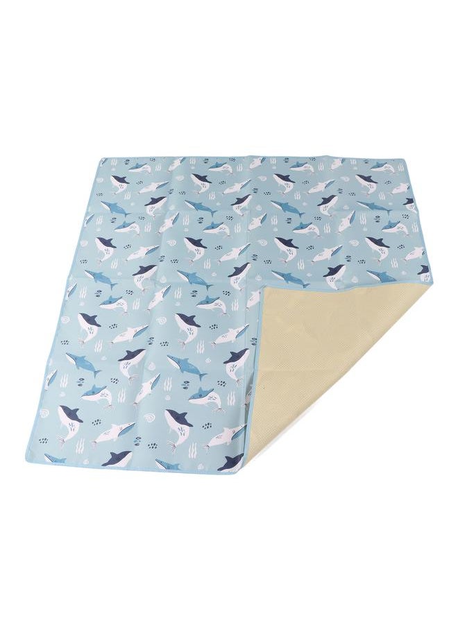 High Chair Mat Waterproof Prevent Slip Large Portable Multi Functional Baby Play Mat for Indoor Picnic