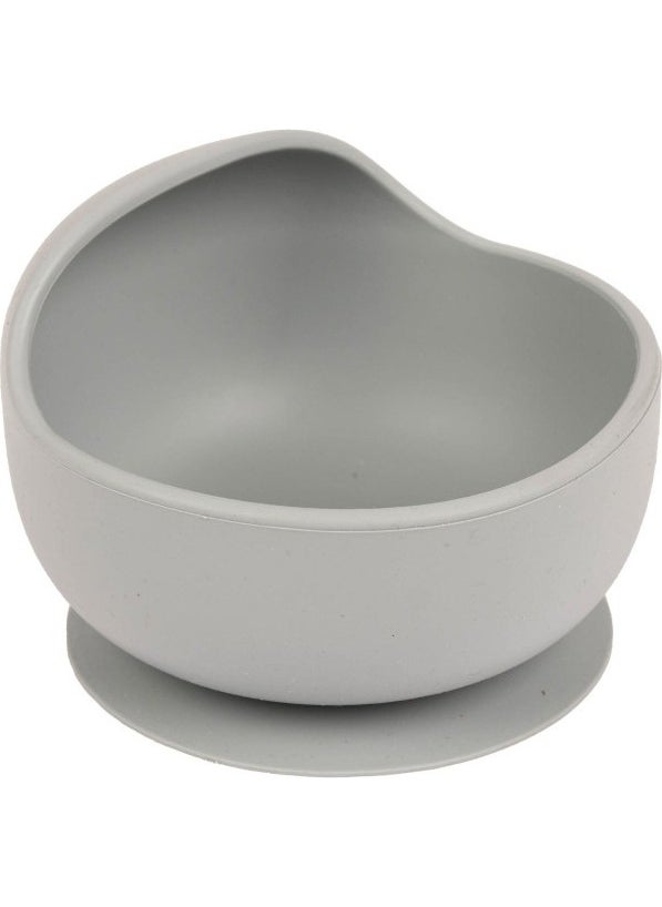 Silicone Bowl with Vacuum Base