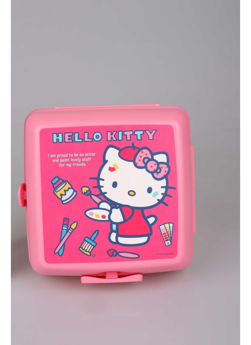 New Season New Season Licensed Hello Kitty 500 ml Tritan Water Bottle and 2-Layer Lunch Box Set