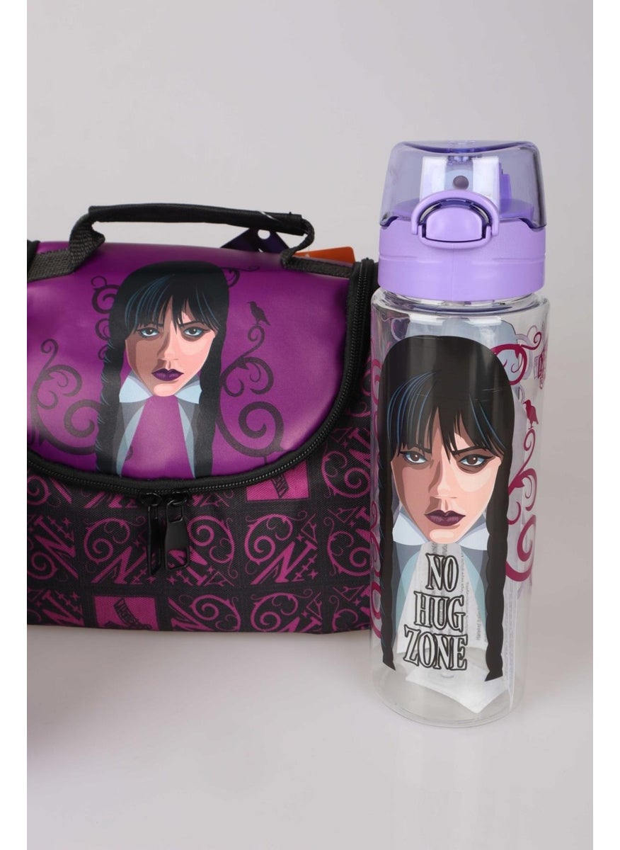 New Season Licensed Nutrition BAG, 700 ml Tritan Water Bottle and 2 Layer Lunch Box Meal Set