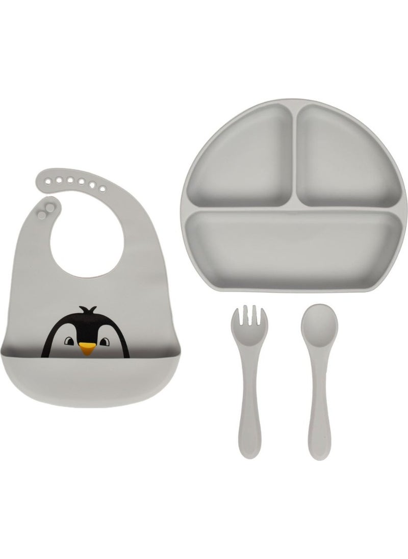 silicone Feeding Set 3pcs - Mommyslab Store