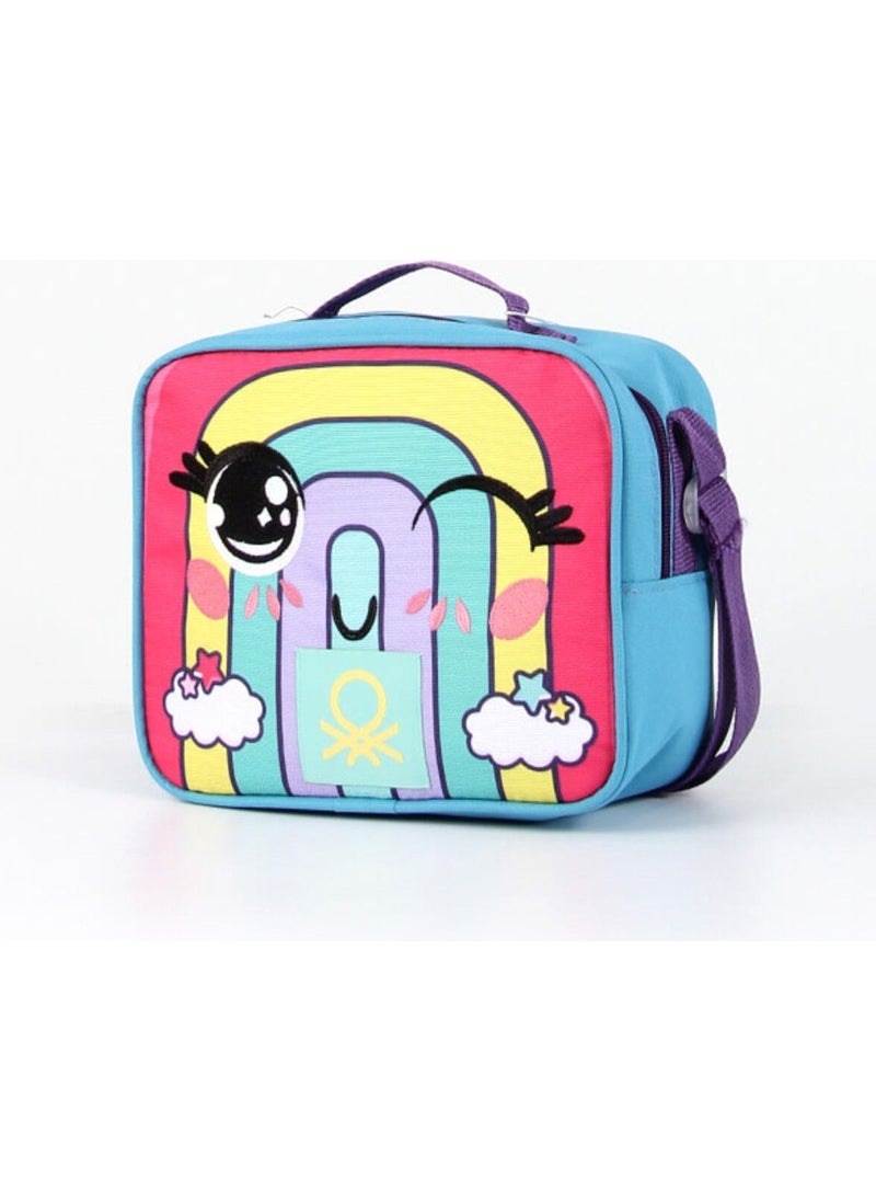 Rainbow Kindergarten Bag Set (Bag + Lunch + Pencil Case + Water Bottle)