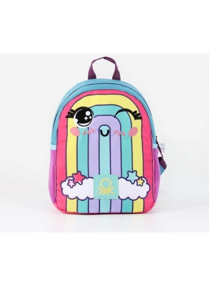 Rainbow Kindergarten Bag Set (Bag + Lunch + Pencil Case + Water Bottle)