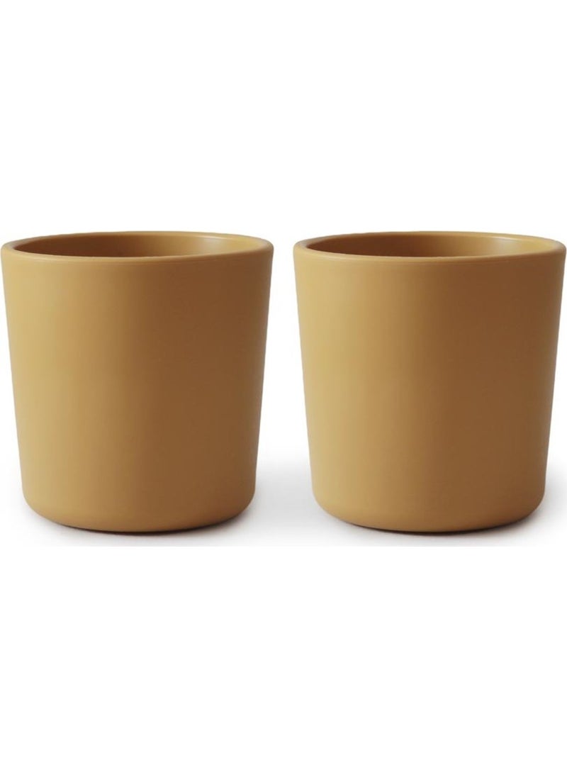 Cup Mustard - Cup Mustard Color Set of 2