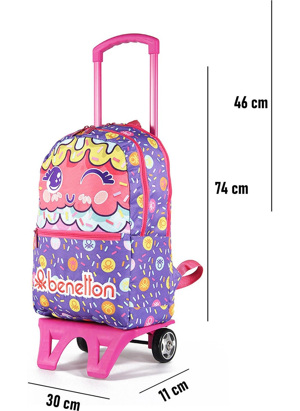 . Primary School Bag With Trolley 03680