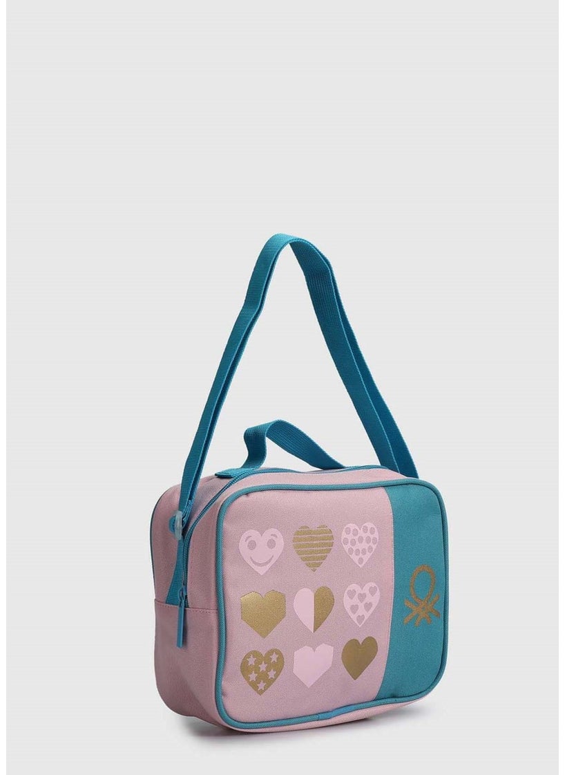 Pink NO18 Pink - Turquoise Lunch Bag