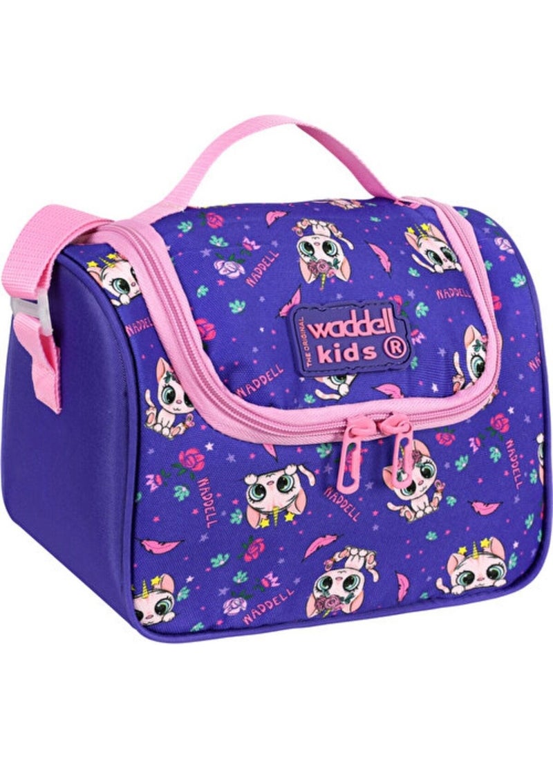 Waddell Cat Patterned Thermal Lunch Bag 1018