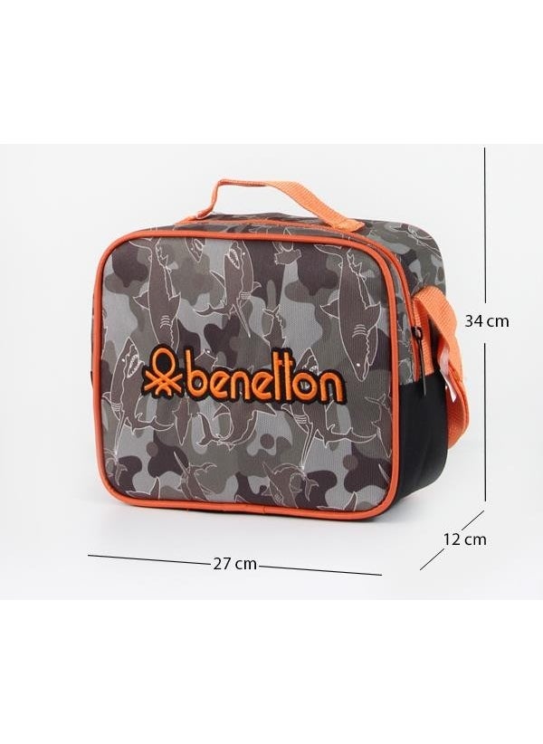 Lunch Bag Set (Lunch Bag + Double Eye Pencil Holder + 700 ml Water Bottle)