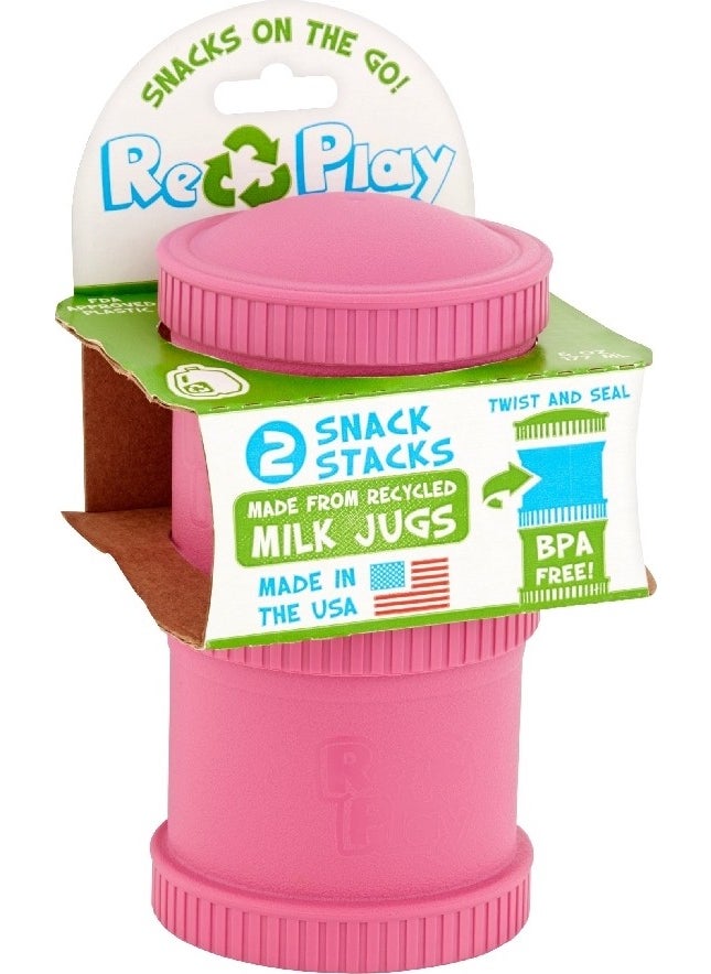 Double-Decker Storage Container - Pink