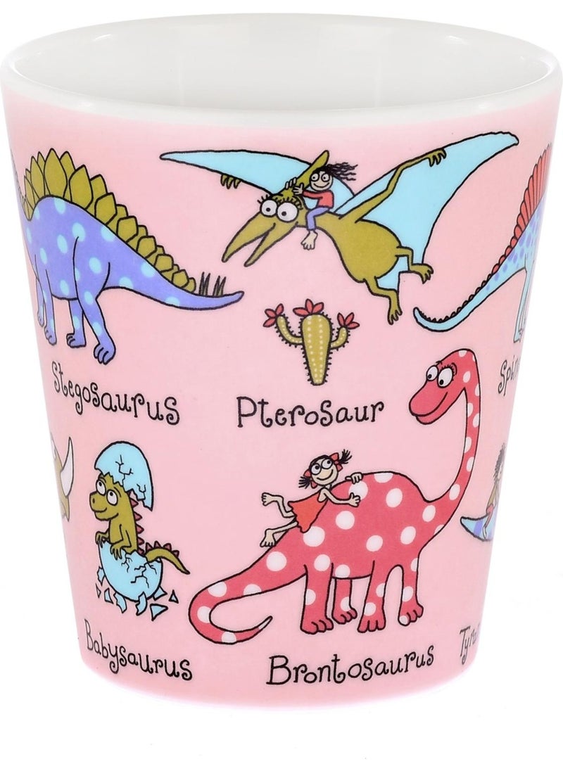 Tyrell Katz Melamine Practice Mug Pink Dino