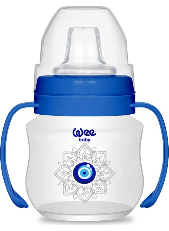 Non-Spill Pp Glass with Handle 125 ml - Evil Eye Bead