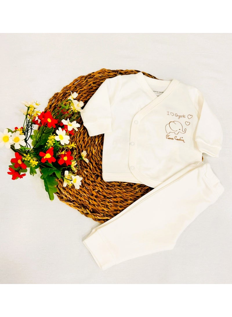 Newborn Baby Hospital Delivery 2 Piece White
