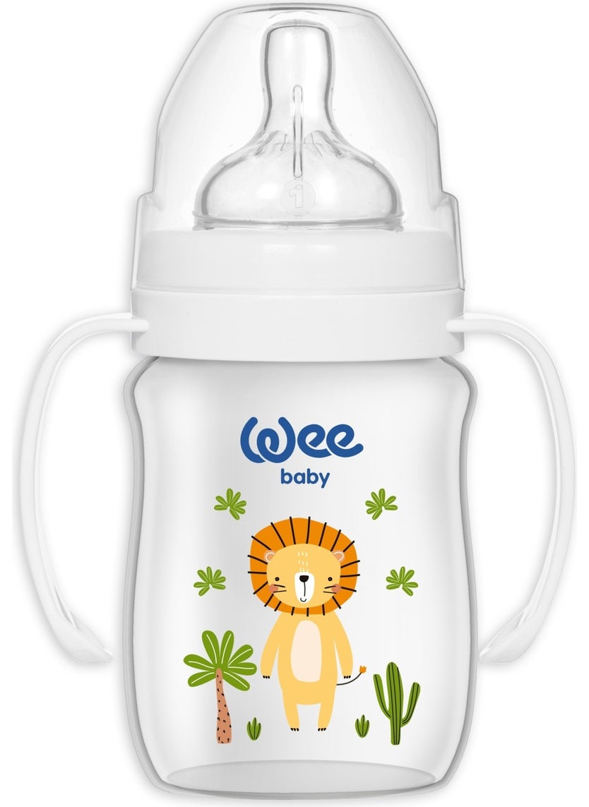 Safari Baby Bottle 150 ml Orange Lion
