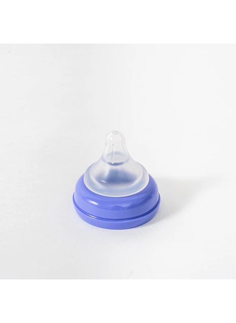 Natural Wave Silicone Baby Bottle Teat 2 Pack Fast Flow