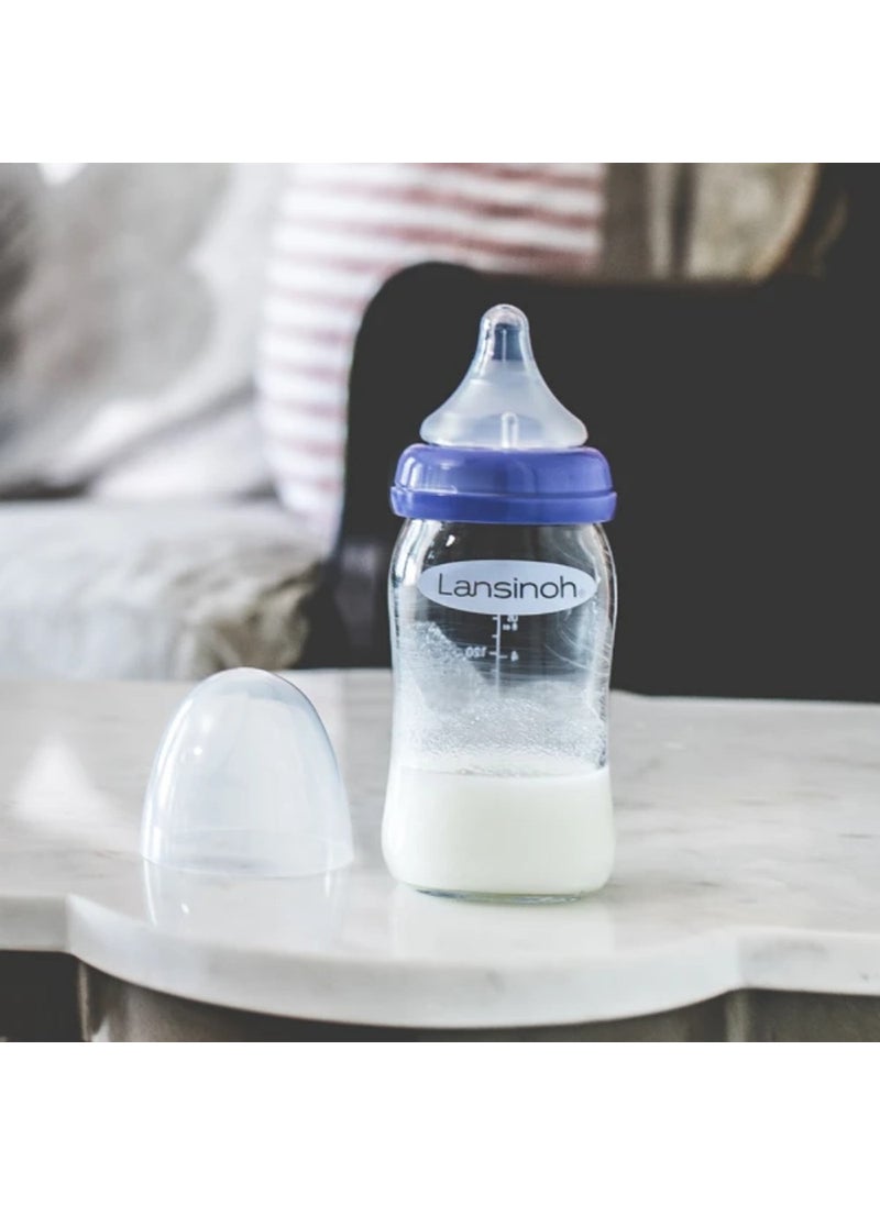 Natural Wave Silicone Baby Bottle Teat 2 Pack Fast Flow