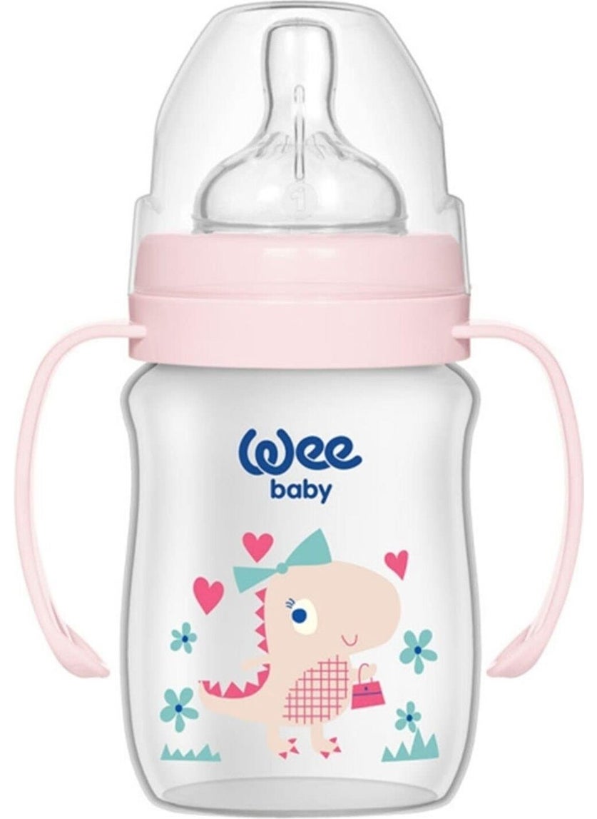 Classic Wide Mouth Pp Feeding Bottle with Handle 150 ml 137