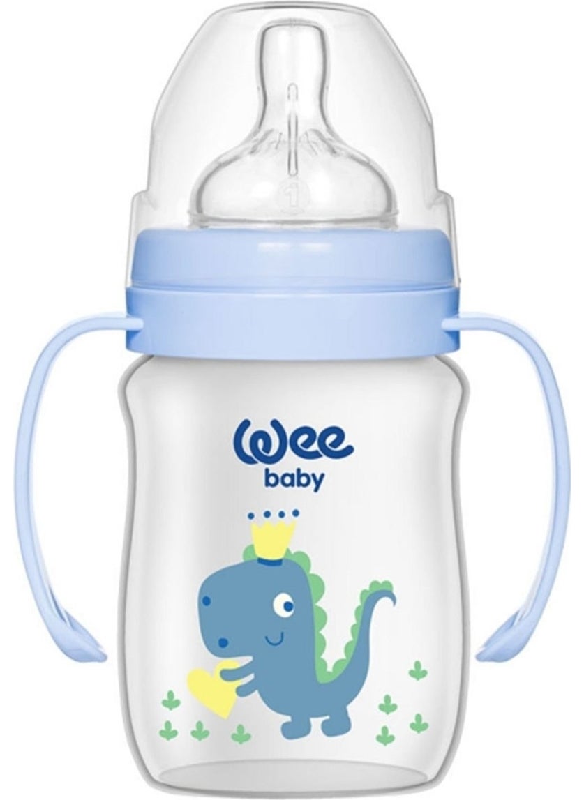 Classic Wide Mouth Pp Feeding Bottle with Handle 150 ml 137