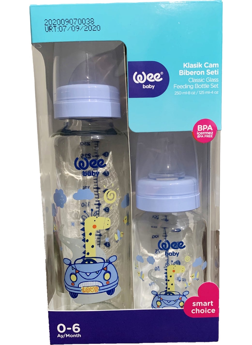 Classic Glass Bottle Set