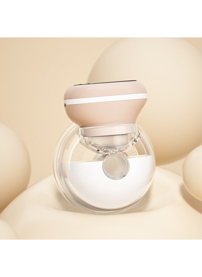Wearable Electric Milk Suction Large Suction Mute Hand-free Postpartum Maternal And Infant Products For Night Use-Colour:Other Colors Can Be Customized