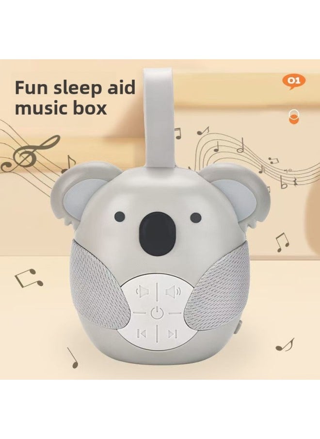 Infant Comfort Helps Sleep Baby Bed Hanging Owl Koala Fox Bed Bell Hanging Cute Toy-Color:Koala