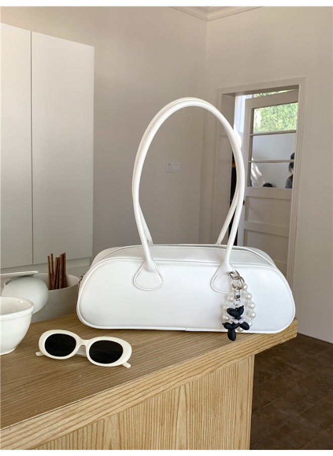 INS Wind Armpit Bag Advanced Sense of All-in-one Shoulder Bag Niche Design PU Style Baguette Bag