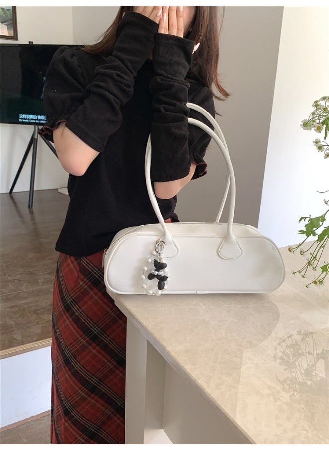 INS Wind Armpit Bag Advanced Sense of All-in-one Shoulder Bag Niche Design PU Style Baguette Bag
