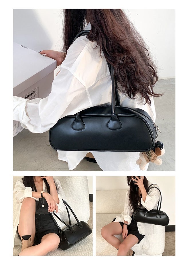 INS Wind Armpit Bag Advanced Sense of All-in-one Shoulder Bag Niche Design PU Style Baguette Bag