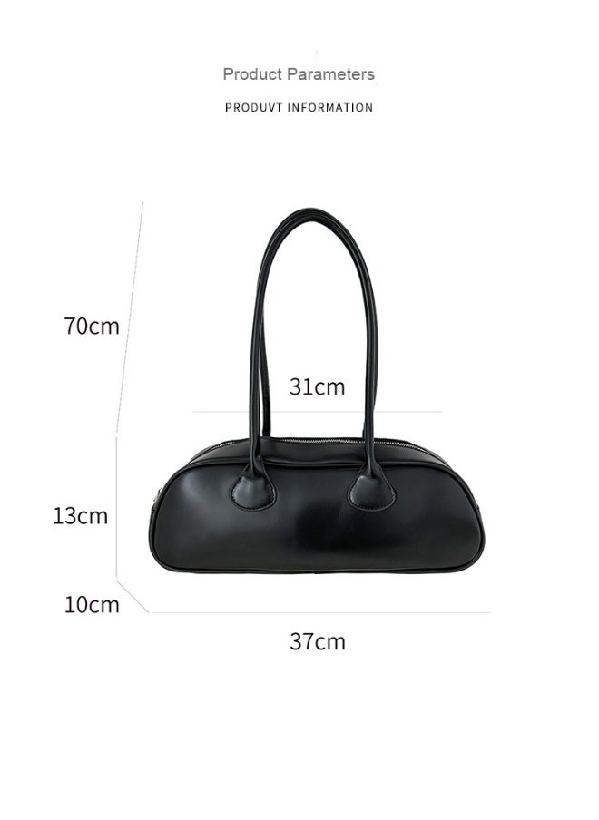 INS Wind Armpit Bag Advanced Sense of All-in-one Shoulder Bag Niche Design PU Style Baguette Bag