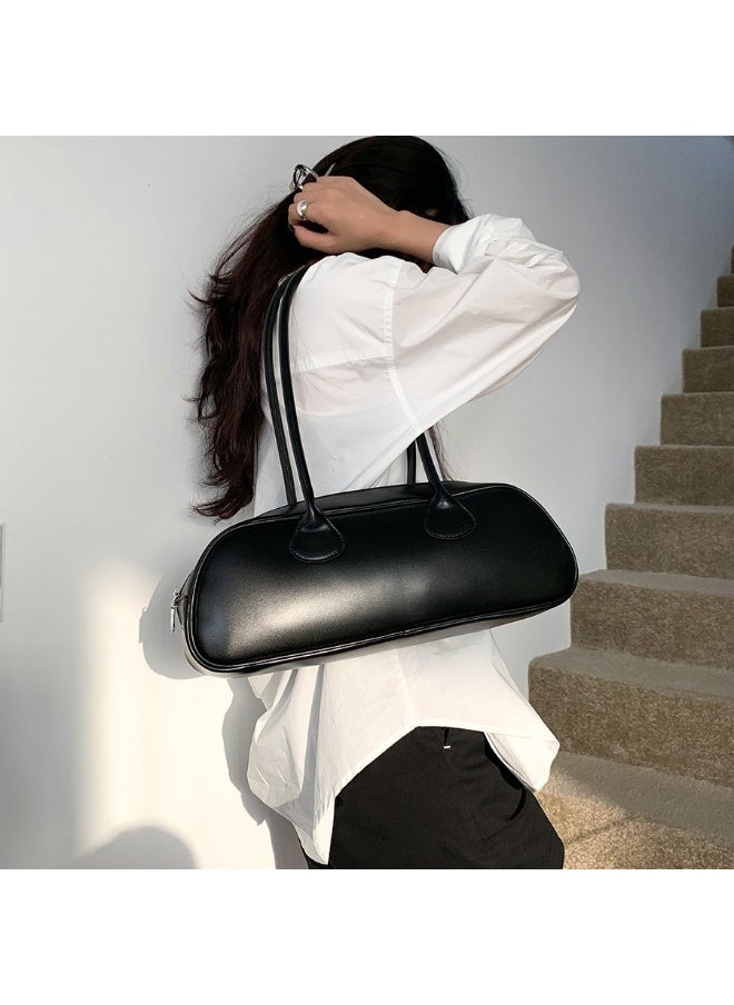 INS Wind Armpit Bag Advanced Sense of All-in-one Shoulder Bag Niche Design PU Style Baguette Bag