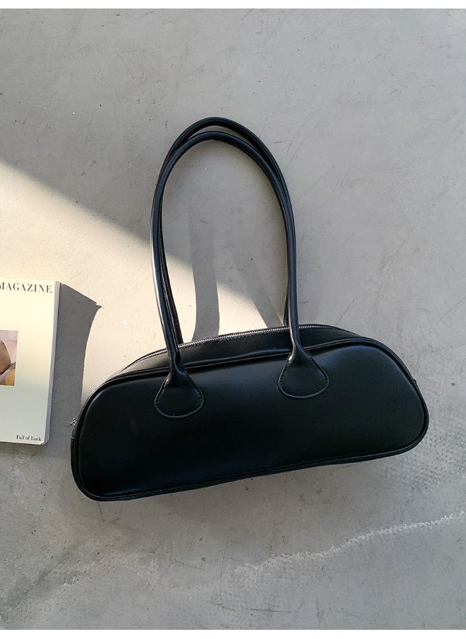 INS Wind Armpit Bag Advanced Sense of All-in-one Shoulder Bag Niche Design PU Style Baguette Bag