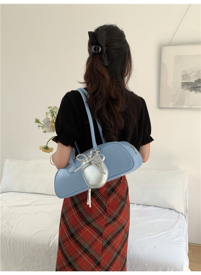 INS Wind Armpit Bag Advanced Sense of All-in-one Shoulder Bag Niche Design PU Style Baguette Bag