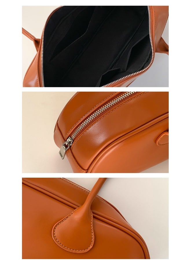 INS Wind Armpit Bag Advanced Sense of All-in-one Shoulder Bag Niche Design PU Style Baguette Bag