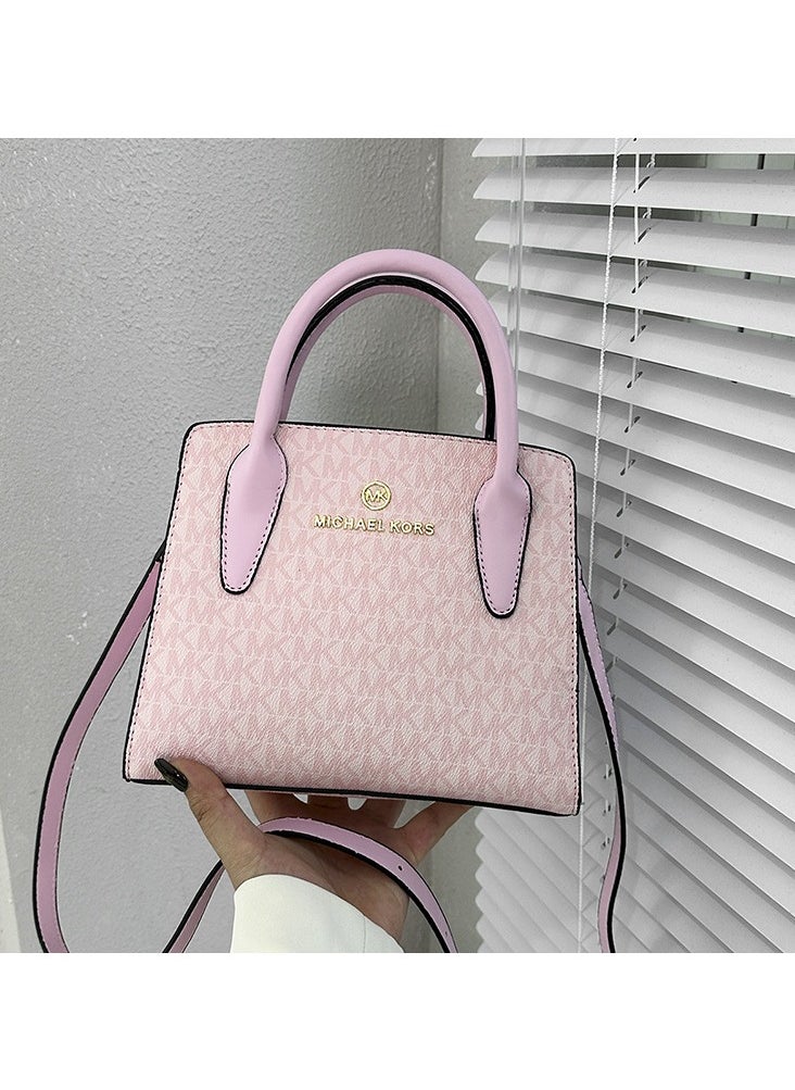 Fashion shoulder bag Women's crossbody bag casual light luxury high pressure flower Medium Tote