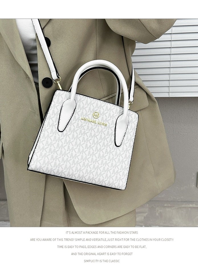 Fashion shoulder bag Women's crossbody bag casual light luxury high pressure flower Medium Tote