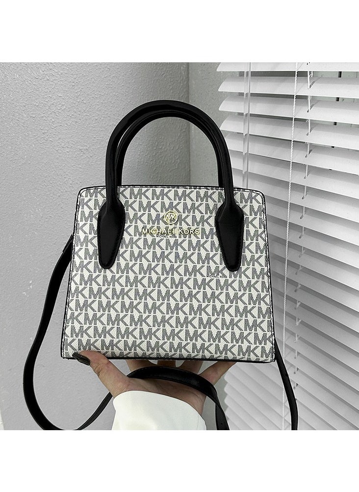 Fashion shoulder bag Women's crossbody bag casual light luxury high pressure flower Medium Tote