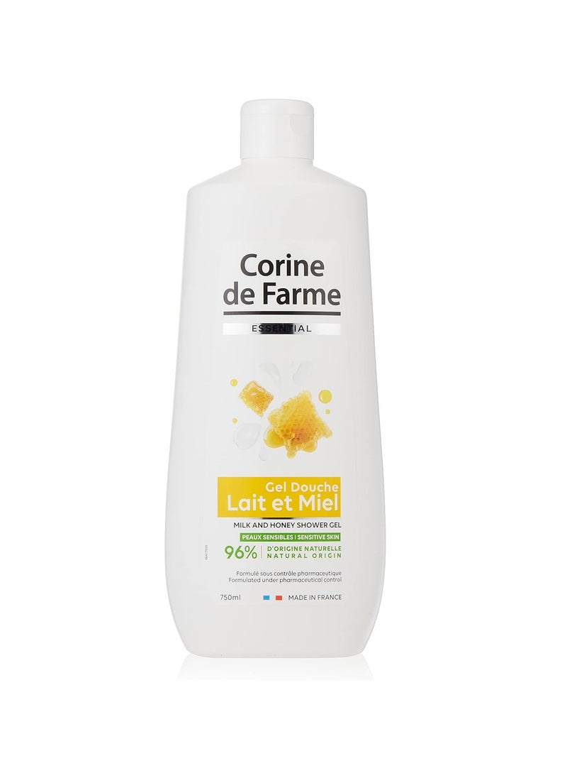 Corine de Farme CDF Milk and Honey Shower Gel Essential 750 ML