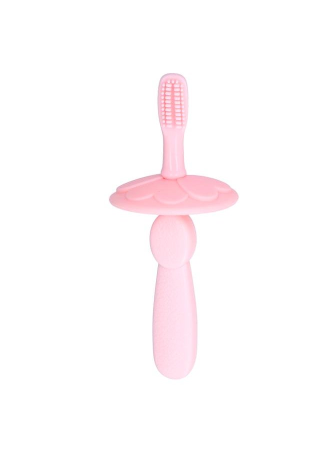 2Pcs Baby Silicone Toothbrush Safe Detachable Soft Comfortable Food Grade Odorless Premium Infant Toothbrush