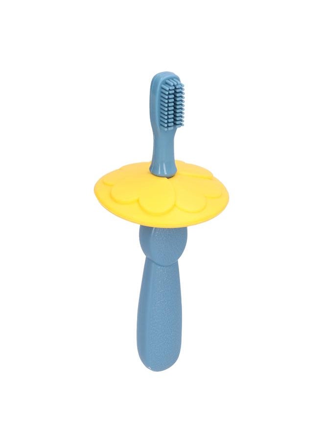 2Pcs Baby Silicone Toothbrush Safe Detachable Soft Comfortable Food Grade Odorless Premium Infant Toothbrush
